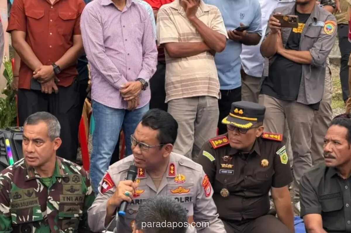Polda Malut Tegaskan Bentrokan Halmahera Tengah Dipicu Hoaks, Bukan SARA
