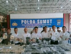 Polisi Gagalkan Penyelundupan Narkoba Rp57,2 Miliar di Tol Lubuk Pakam, Sabu Dikemas Mirip Durian Beku