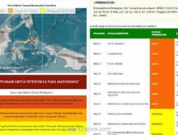 Gempa M 7,6 Guncang Laut Bitung, BMKG Keluarkan Peringatan Dini Tsunami