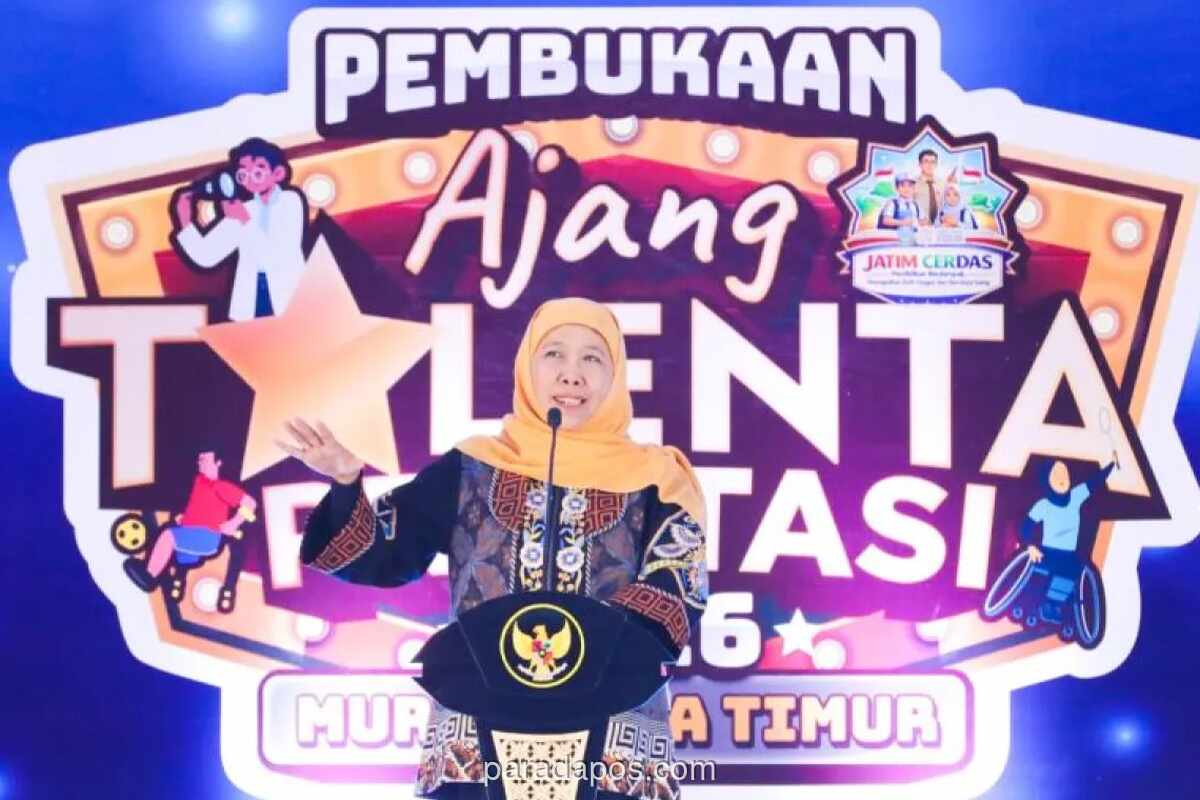 Gubernur Khofifah Dorong Talenta Prestasi Murid Jatim 2026 untuk Cetak Generasi Emas