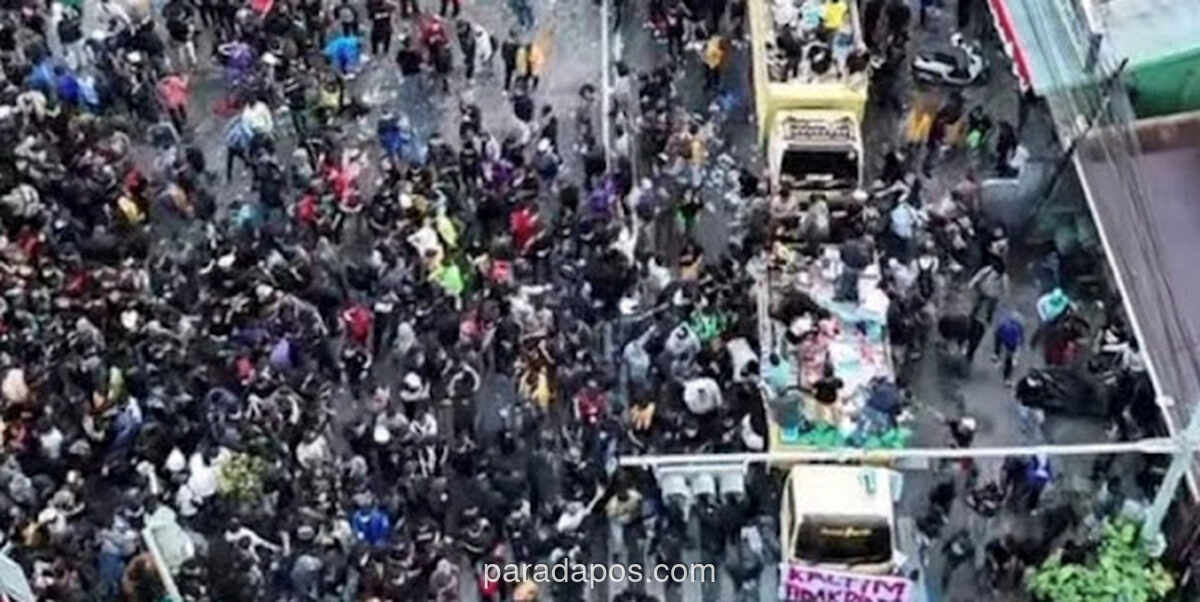 Gubernur Kaltim Respons Lewat Video, Massa dan Mahasiswa Kian Terorganisir Tuntut Pertanggungjawaban KKN