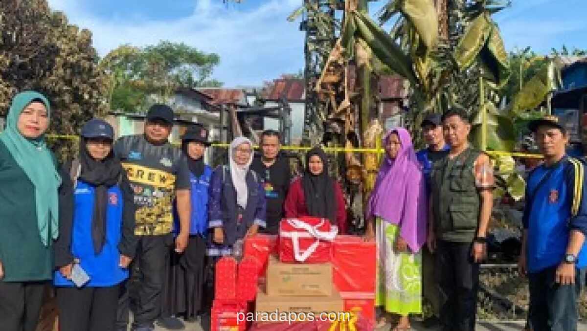 Gubernur Sulsel Salurkan Bantuan Darurat ke Korban Kebakaran di Parepare