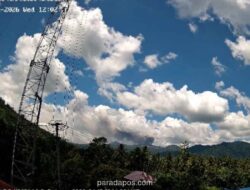 Gunung Dukono Erupsi, Kolom Abu Capai 700 Meter