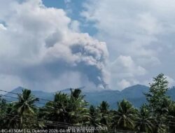 Gunung Dukono Erupsi, Semburkan Abu Setinggi 1 Kilometer