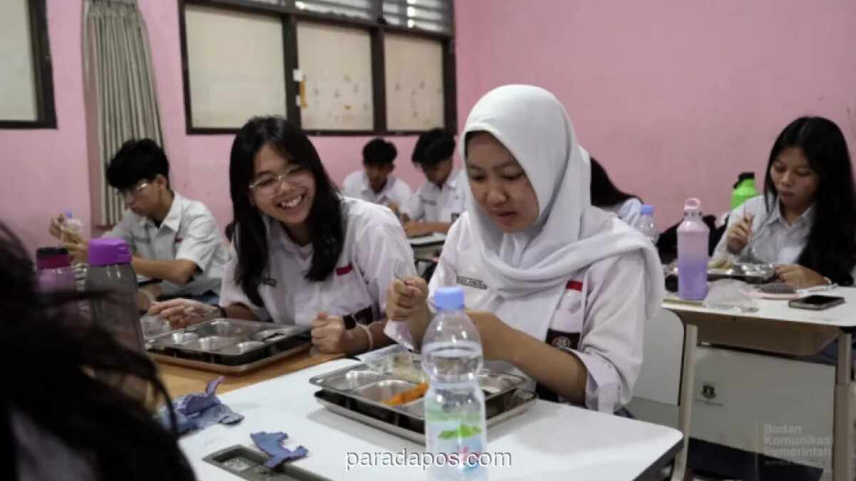 Program Makan Bergizi Gratis di SMAN 1 Tangerang Dinilai Tingkatkan Fokus dan Energi Belajar Siswa