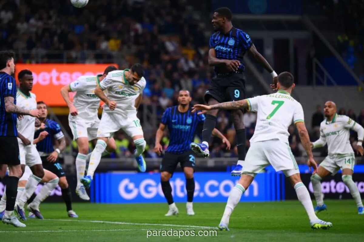 Inter Milan Hancurkan AS Roma 5-2, Kokohkan Puncak Klasemen Serie A