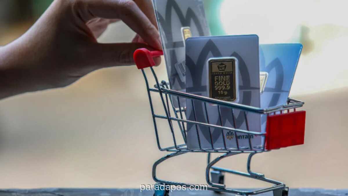 Harga Buyback Emas Antam di Pegadaian Turun Rp5.000 per Gram