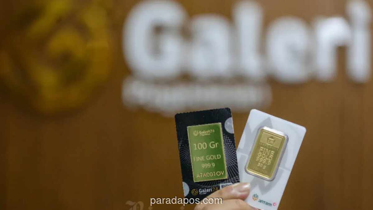 Pegadaian Umumkan Harga Buyback Emas Tiga Merek Utama per 22 April 2026