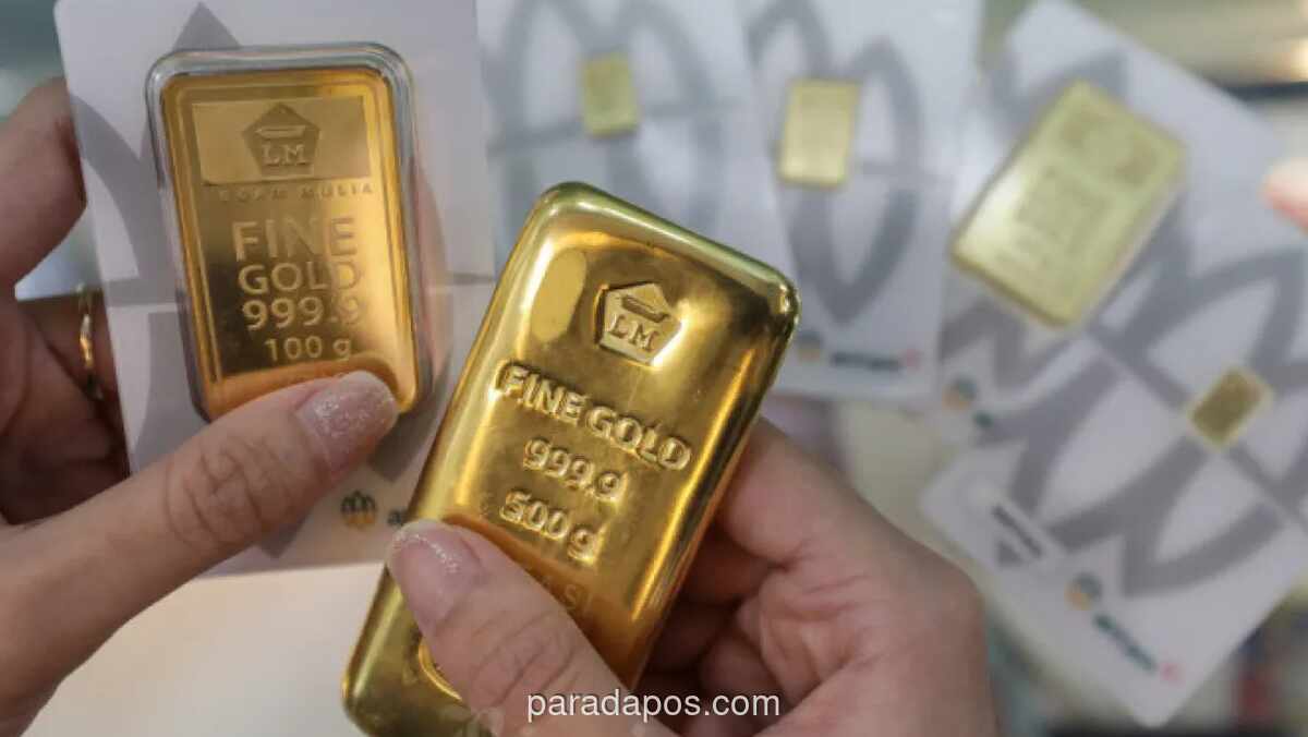 Harga Emas Antam di Pegadaian Anjlok Rp26.000 per Gram pada Jumat 24 April 2026