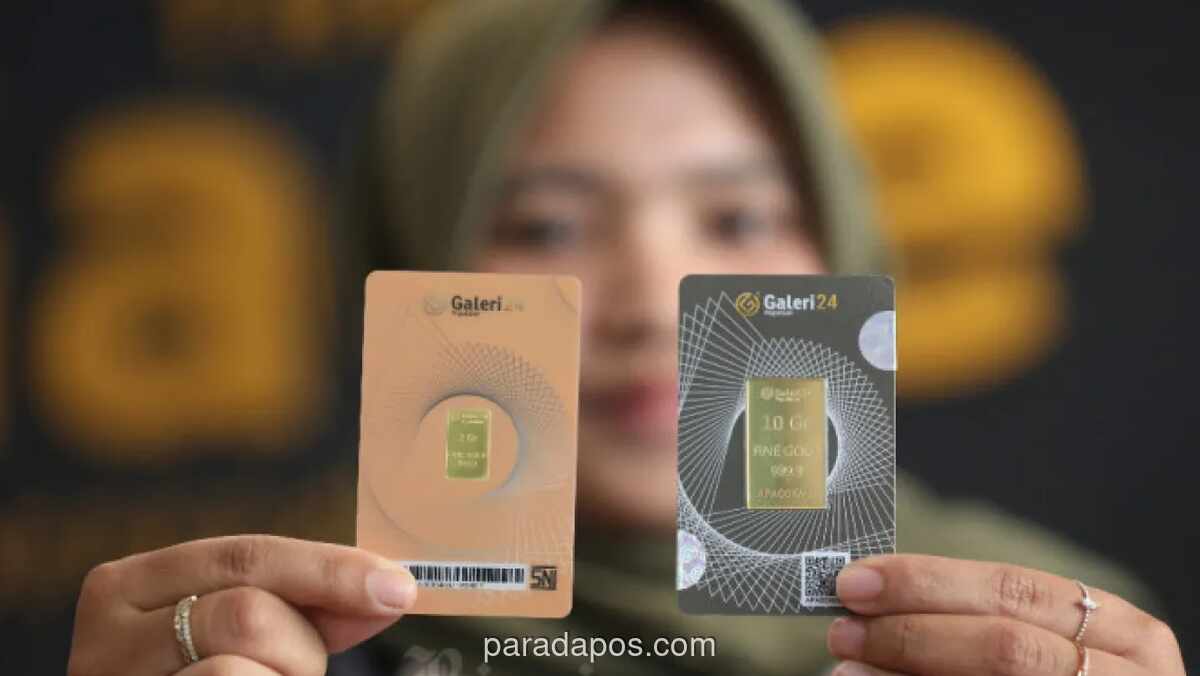 Harga Emas Batangan di Pegadaian Naik, Galeri 24 dan UBS Catat Kenaikan