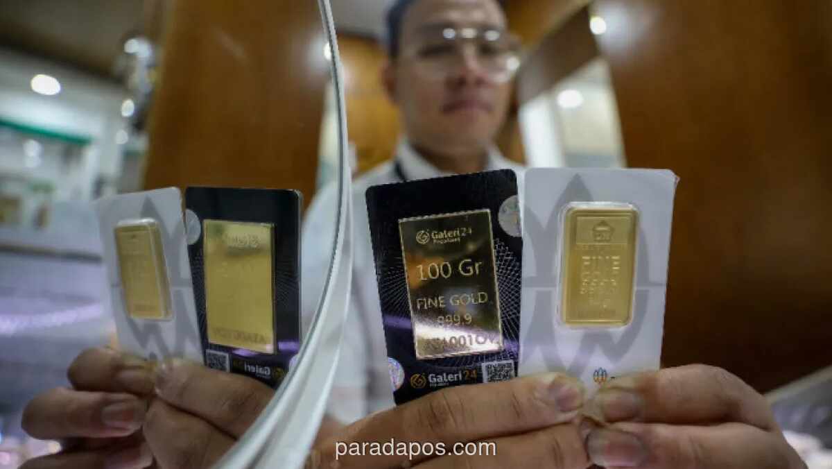 Harga Emas UBS dan Galeri 24 di Pegadaian Stagnan pada 20 April 2026