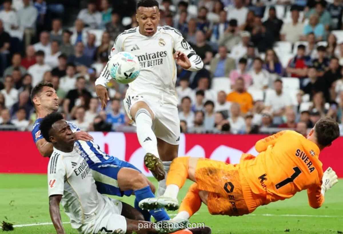 Real Madrid Kalahkan Alaves 2-1, Posisi di Puncak Klasemen Tetap Tertinggal dari Barcelona