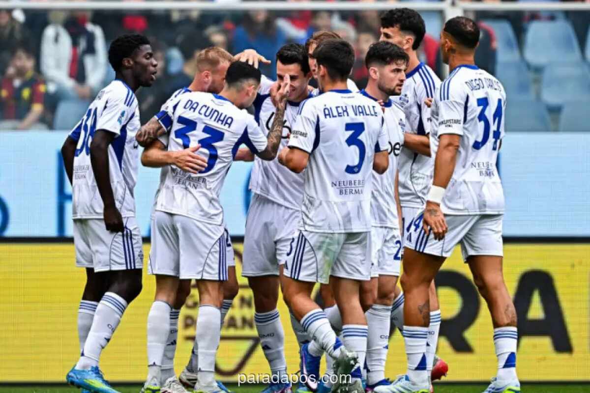 Como Kalahkan Genoa 2-0, Pangkas Jarak dengan Zona Liga Champions