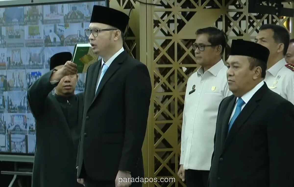 Hendarsam Marantoko Resmi Dilantik Jadi Dirjen Imigrasi