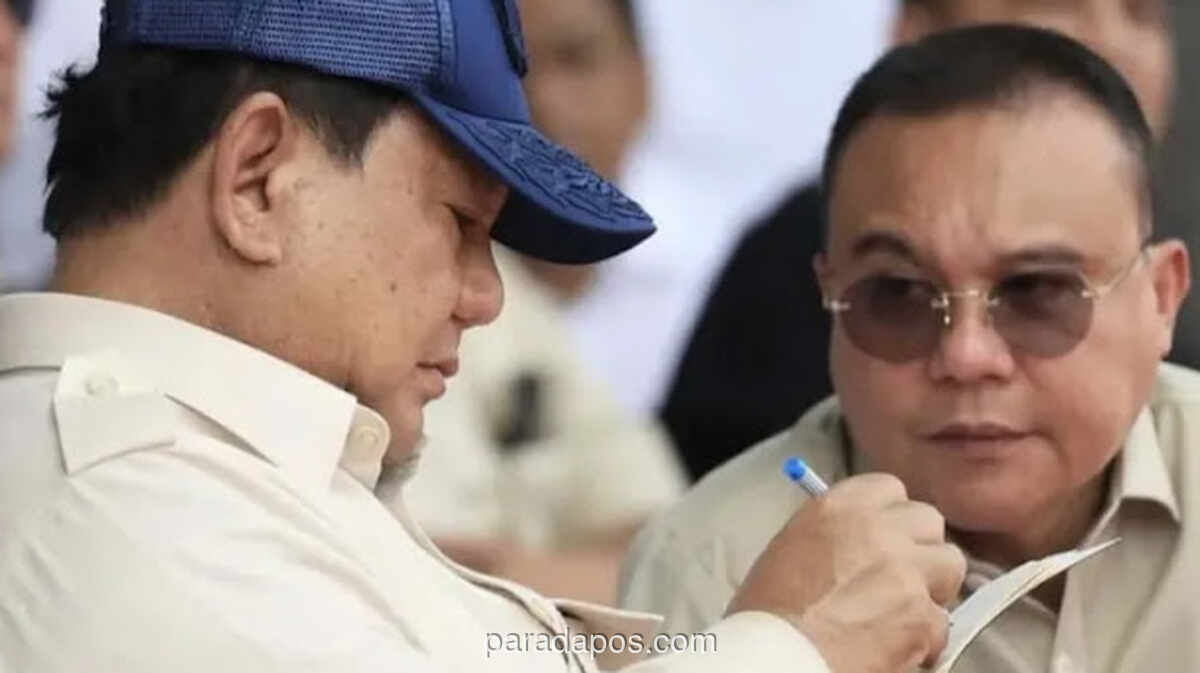 Isu Kerenggangan Prabowo-Dasco Wacanakan Dinamika Baru di Lingkar Kekuasaan