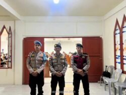 Perayaan Paskah di Anambas Berjalan Aman dan Khidmat Didukung Pengamanan Polisi