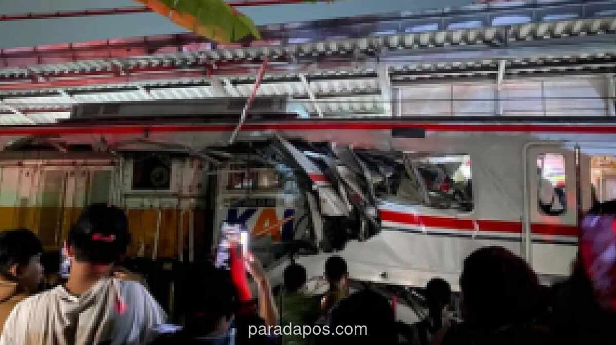 Kecelakaan KRL dan KA Argo Bromo Anggrek di Bekasi Timur, Tiga Tewas dan Puluhan Luka