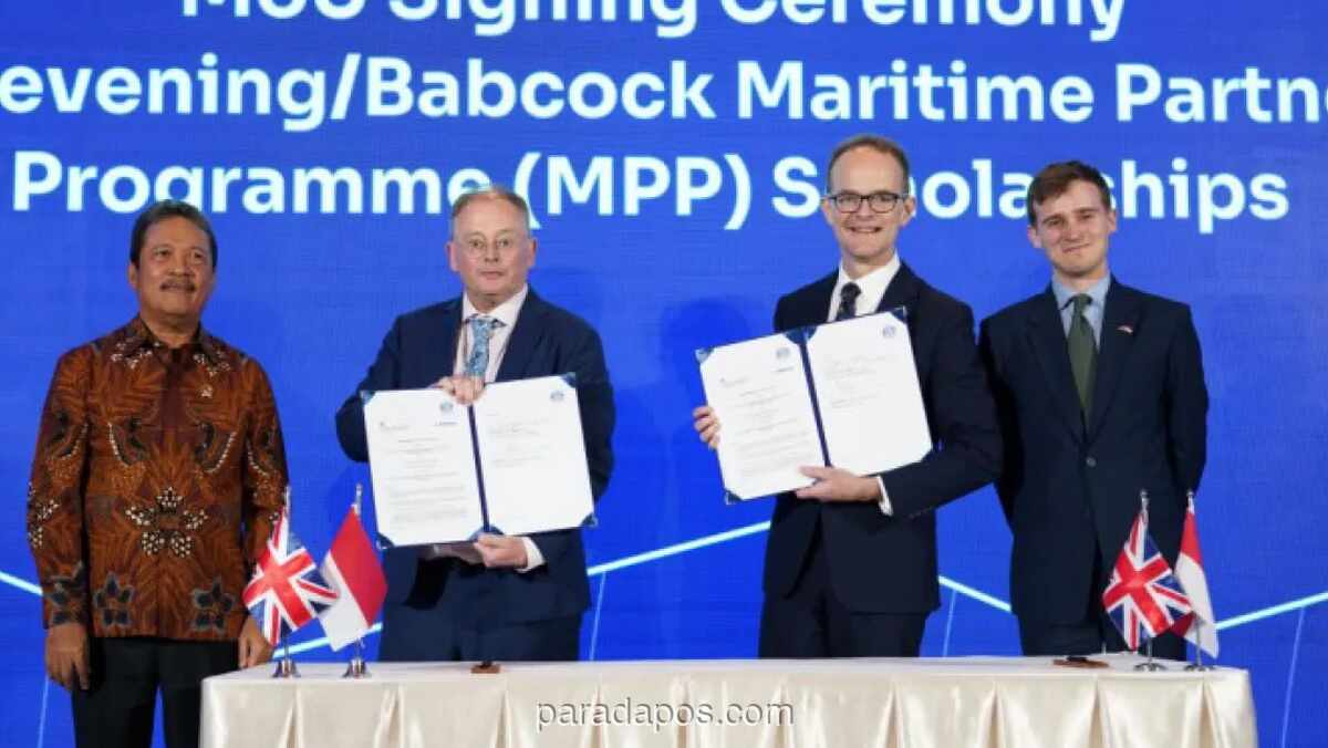 Indonesia dan Inggris Luncurkan Program Kemitraan Maritim Senilai 5 Miliar Pound, Targetkan Modernisasi 1.582 Kapal Perikanan