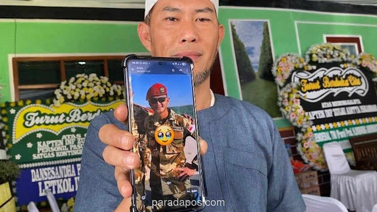 Kapten Kopassus Gugur Saat Bertugas di Misi Perdamaian PBB Lebanon