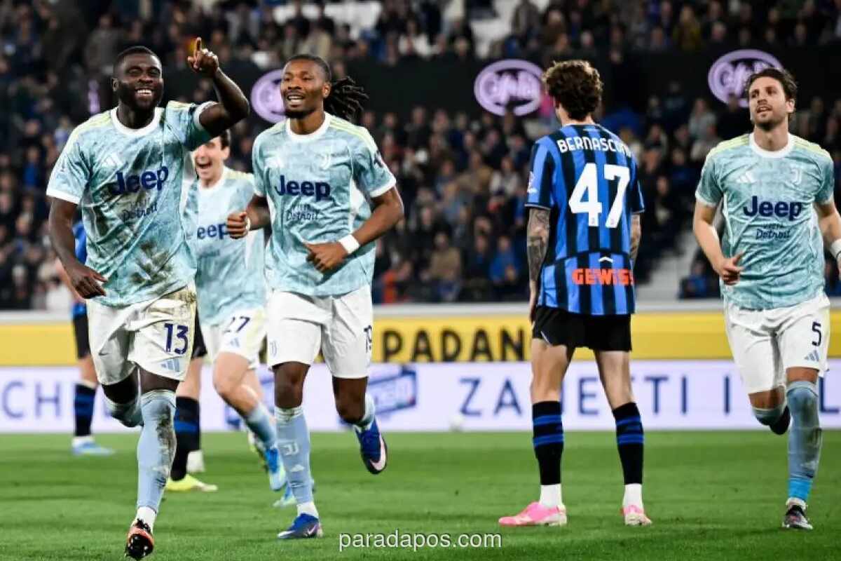 Juventus Kalahkan Atalanta 1-0, Kokohkan Posisi Empat Klasemen