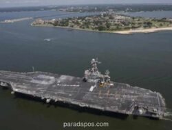 AS Kerahkan Kapal Induk Ketiga ke Timur Tengah, Perkuat Postur Militer di Tengah Ketegangan dengan Iran