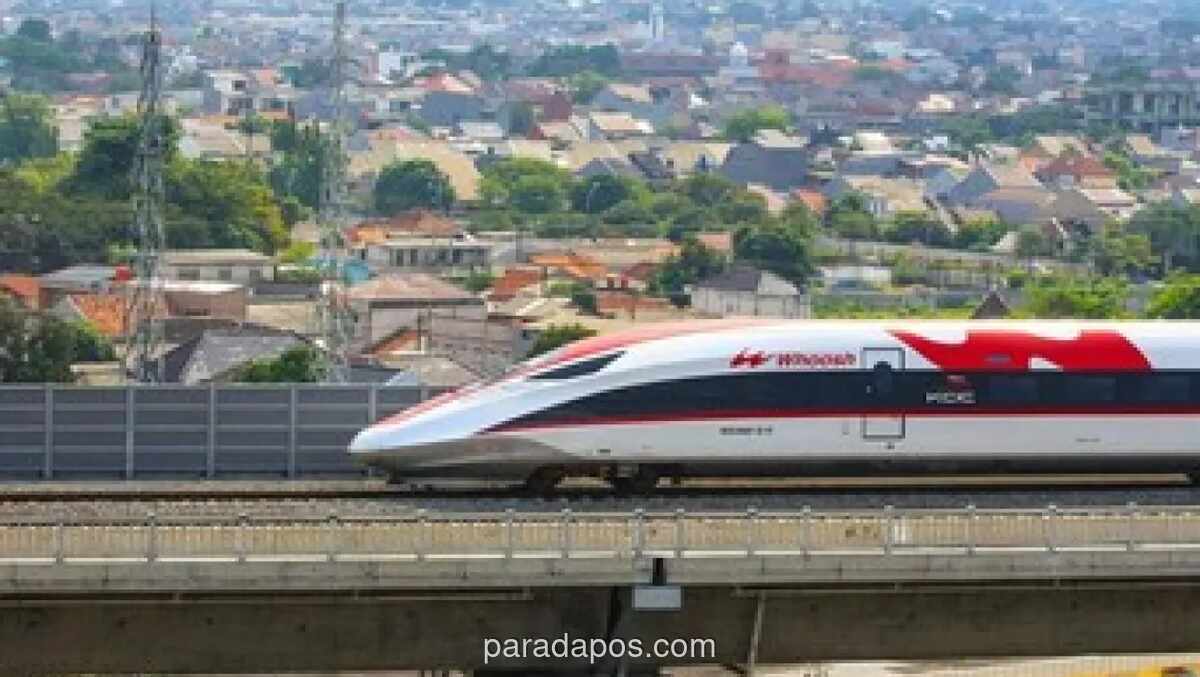 Cuaca Ekstrem di Bandung Picu Penghentian Singkat Kereta Cepat Whoosh