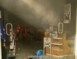 Kebakaran Toko Parfum di Tuban Akibat Uji Coba, Seorang Pembeli Luka Bakar