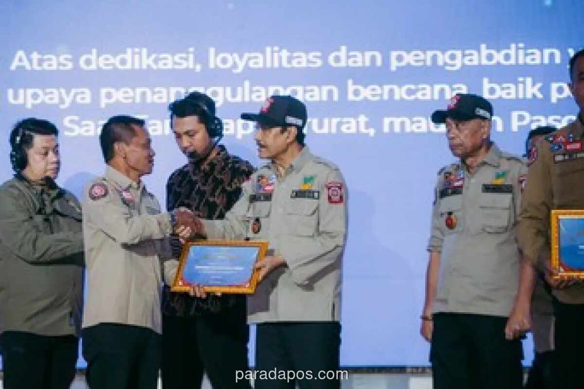 Mensos Gus Ipul Pimpin Peringatan 22 Tahun Tagana, Apresiasi Dedikasi 35 Ribu Relawan Bencana