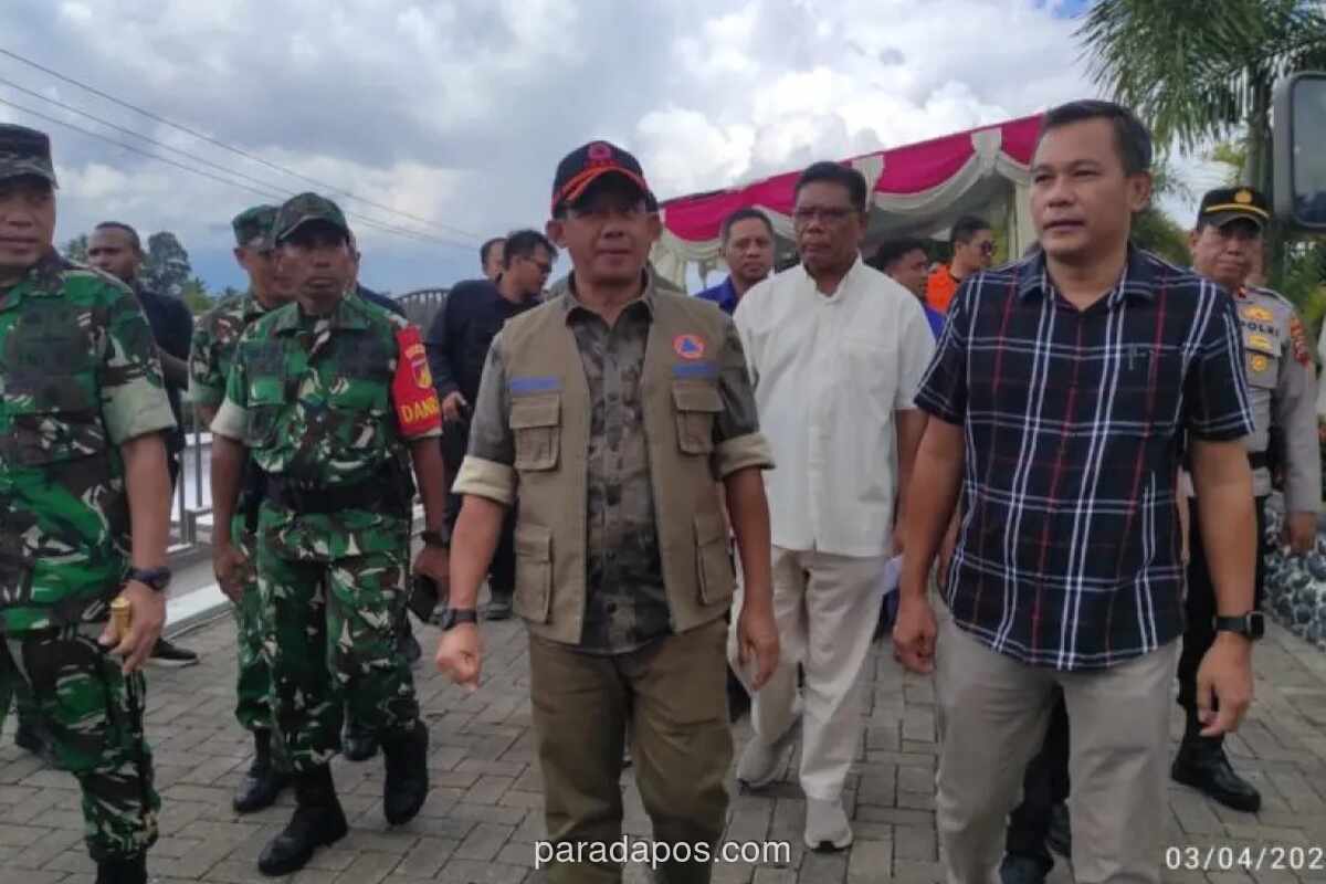 BNPB Tinjau Kerusakan Gereja Pascagempa M7,6 di Sulawesi Utara