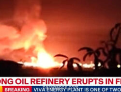 Kebakaran Kilang Viva Geeland Ancam Pasokan Bensin Nasional