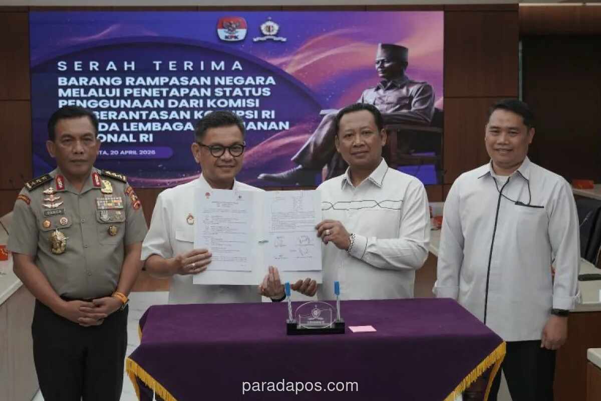 KPK Serahkan Apartemen Rampasan Senilai Rp3,52 Miliar ke Lemhannas untuk Pendidikan