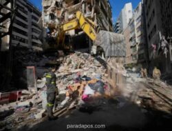 Serangan Udara Beirut Tewaskan 303 Jiwa, Sistem Kesehatan di Ambang Kehancuran