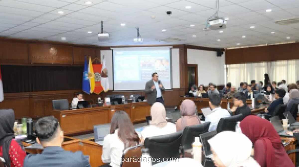 Direktur Jasa Raharja Tekankan Kepatuhan dan Etika sebagai Fondasi Bisnis Berkelanjutan di Kuliah Umum UGM