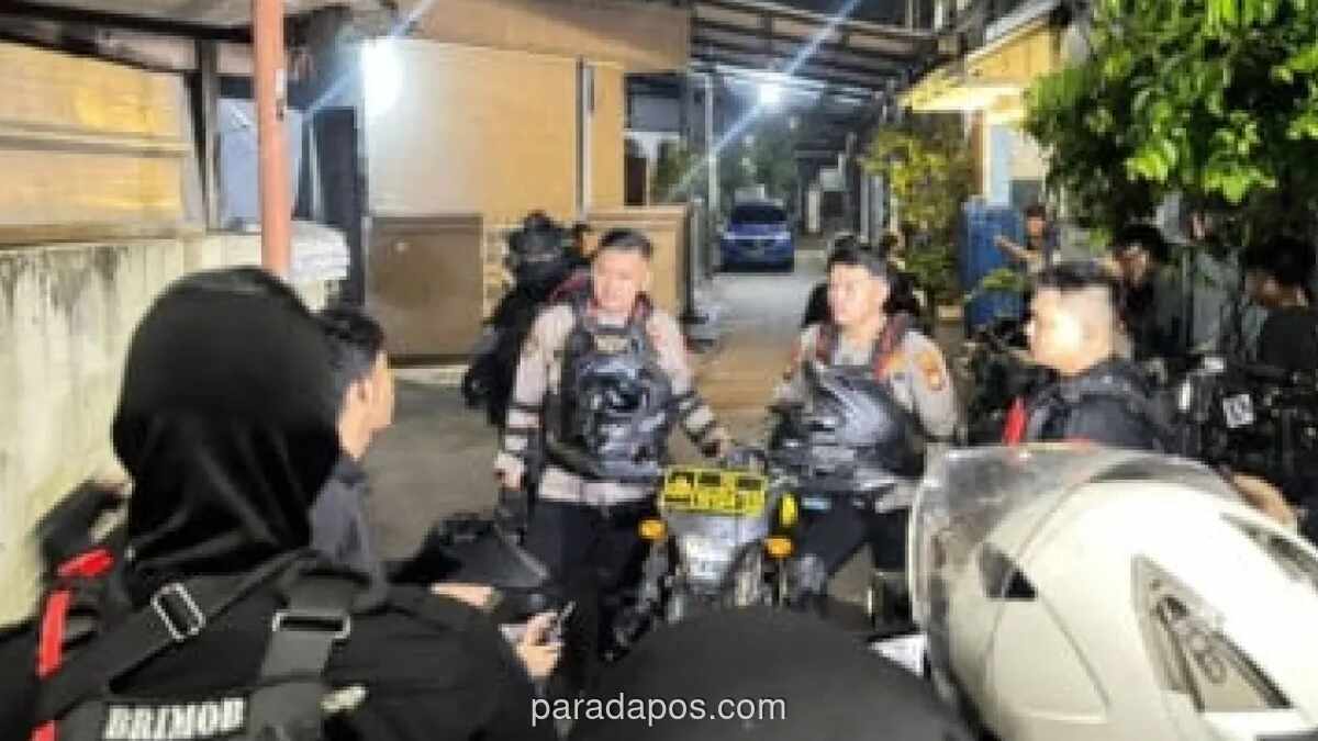 Brimob Gerebek Pesta Miras dan Tangkap Remaja Ngebut di Jakarta Timur