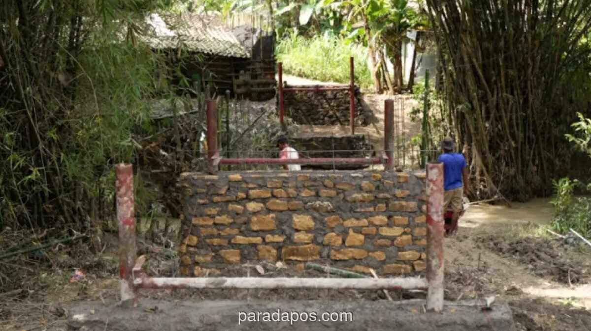 Jembatan Garuda Merah Putih Gantikan Jembatan Bambu Rapuh di Boyolali