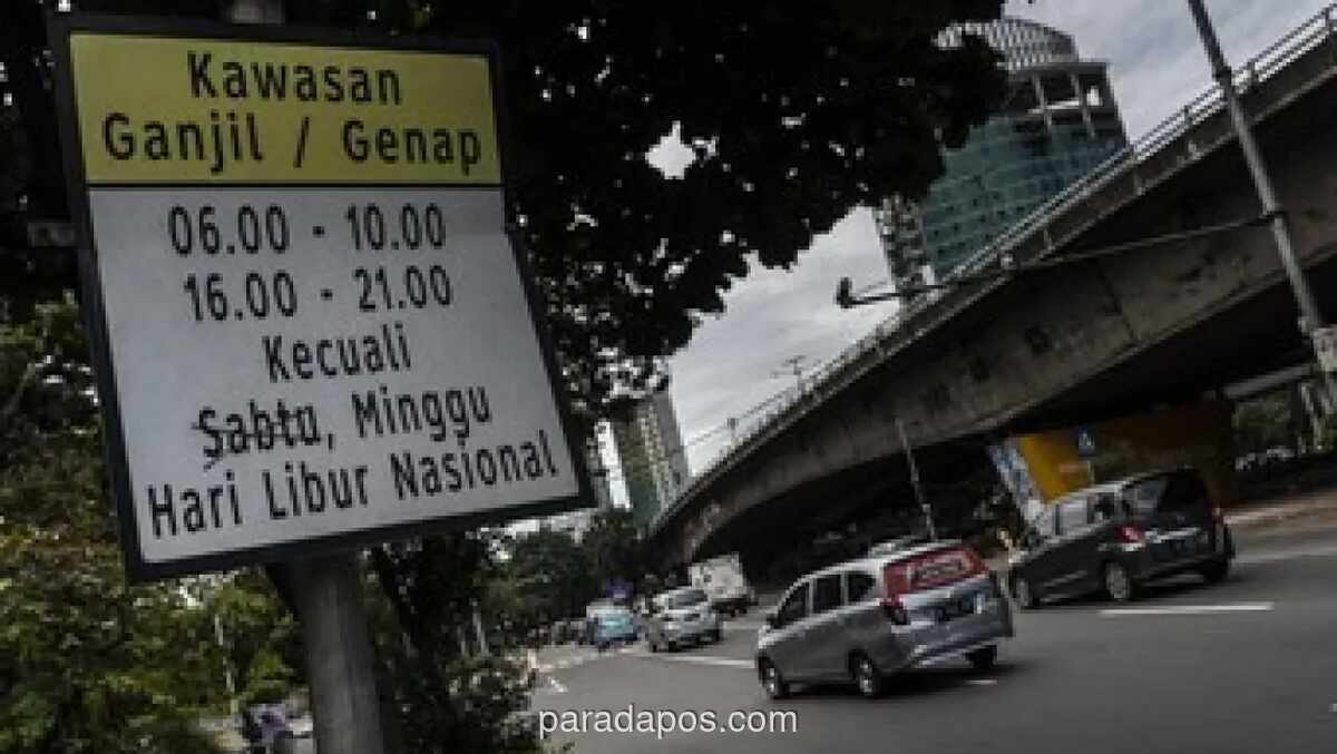 Ganjil-Genap Jakarta Ditiadakan pada Hari Buruh 1 Mei 2026