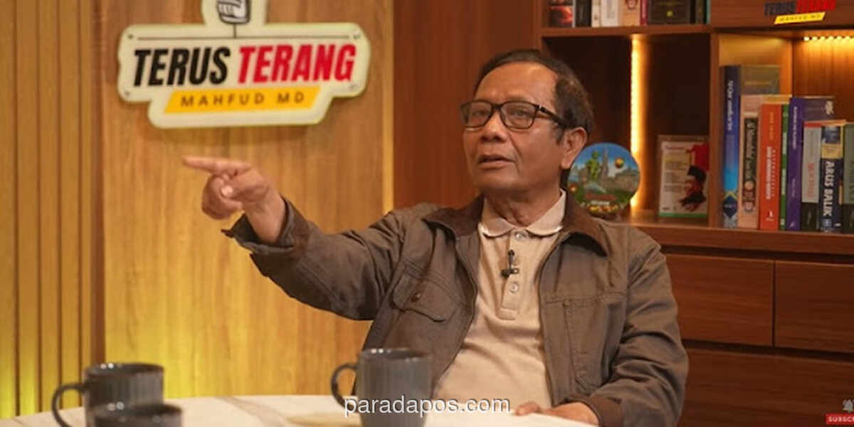 Mahfud MD Bela Saiful Mujani: Laporan Makar Dinilai Berlebihan dan Tak Berdasar