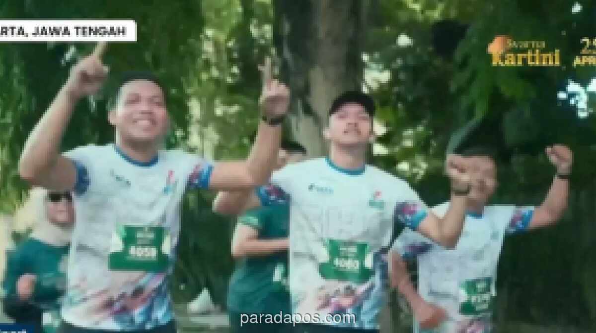 Mangkunegaran Run 2026 Diikuti 7.750 Pelari, Raih Sertifikasi World Athletics
