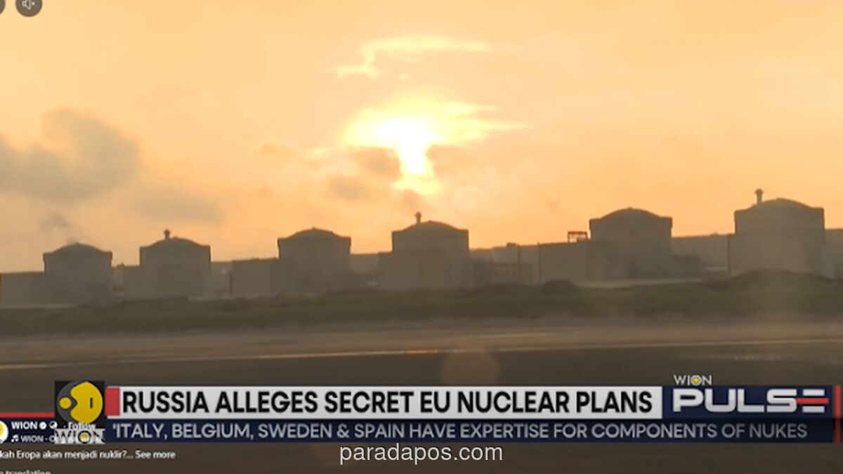 Intelijen Rusia Tuduh Uni Eropa Kembangkan Proyek Senjata Nuklir Rahasia