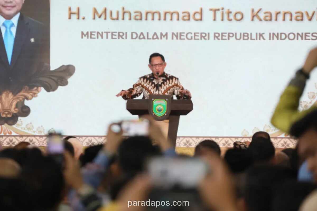 Mendagri Ajak Kepala Daerah Sumbagsel Rumuskan Program Prioritas Pembangunan 2027-2029