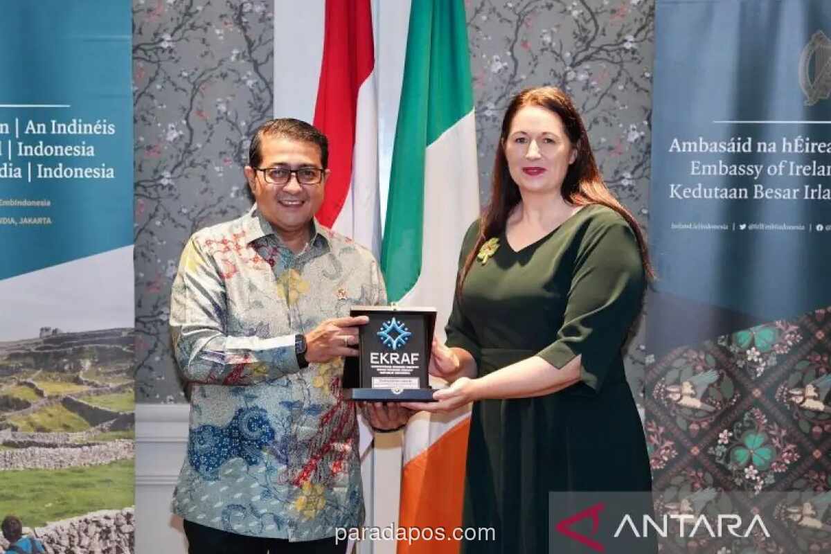 Indonesia-Irlandia Jajaki Kemitraan Strategis untuk Akselerasi Ekonomi Kreatif
