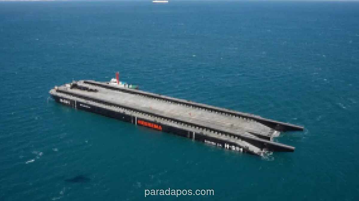 H-851 Pertahankan Gelar Tongkang Terbesar di Dunia Hingga 2026