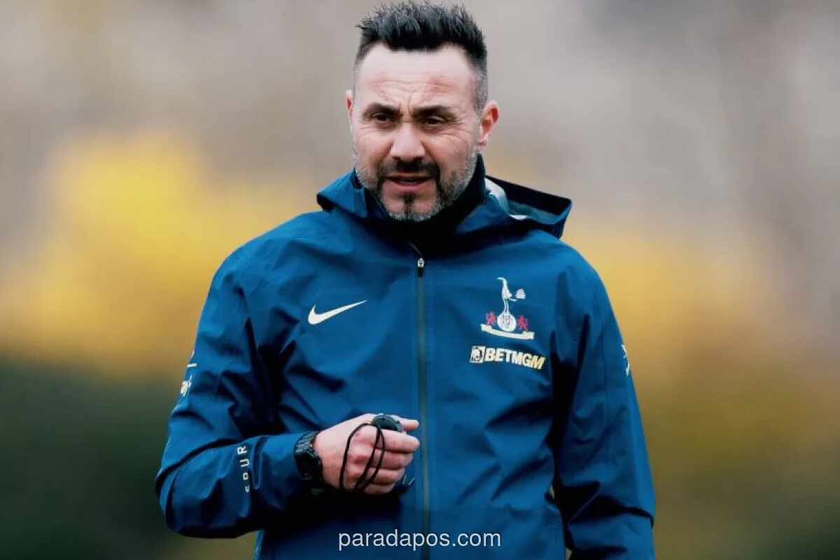 De Zerbi: Perbaikan Mentalitas, Bukan Taktik, Kunci Selamatkan Tottenham dari Jurang Degradasi