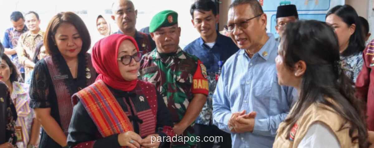 Menteri PPPA Tinjau Koperasi Desa di Sumut yang Didominasi Perempuan sebagai Penggerak Ekonomi Pangan Lokal