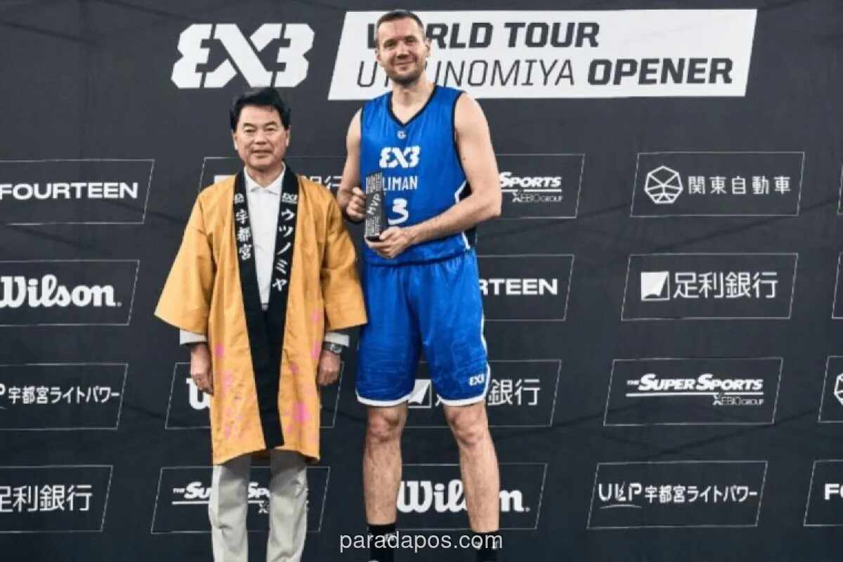 Milutinovic Dinobatkan sebagai MVP Usai Bawa Liman Juara Seri Pembuka FIBA 3x3 World Tour 2026