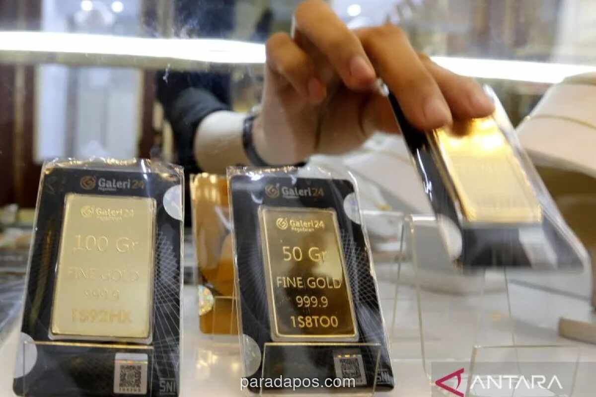Harga Emas Antam Naik Tipis, UBS dan Galeri24 Stabil di Pegadaian