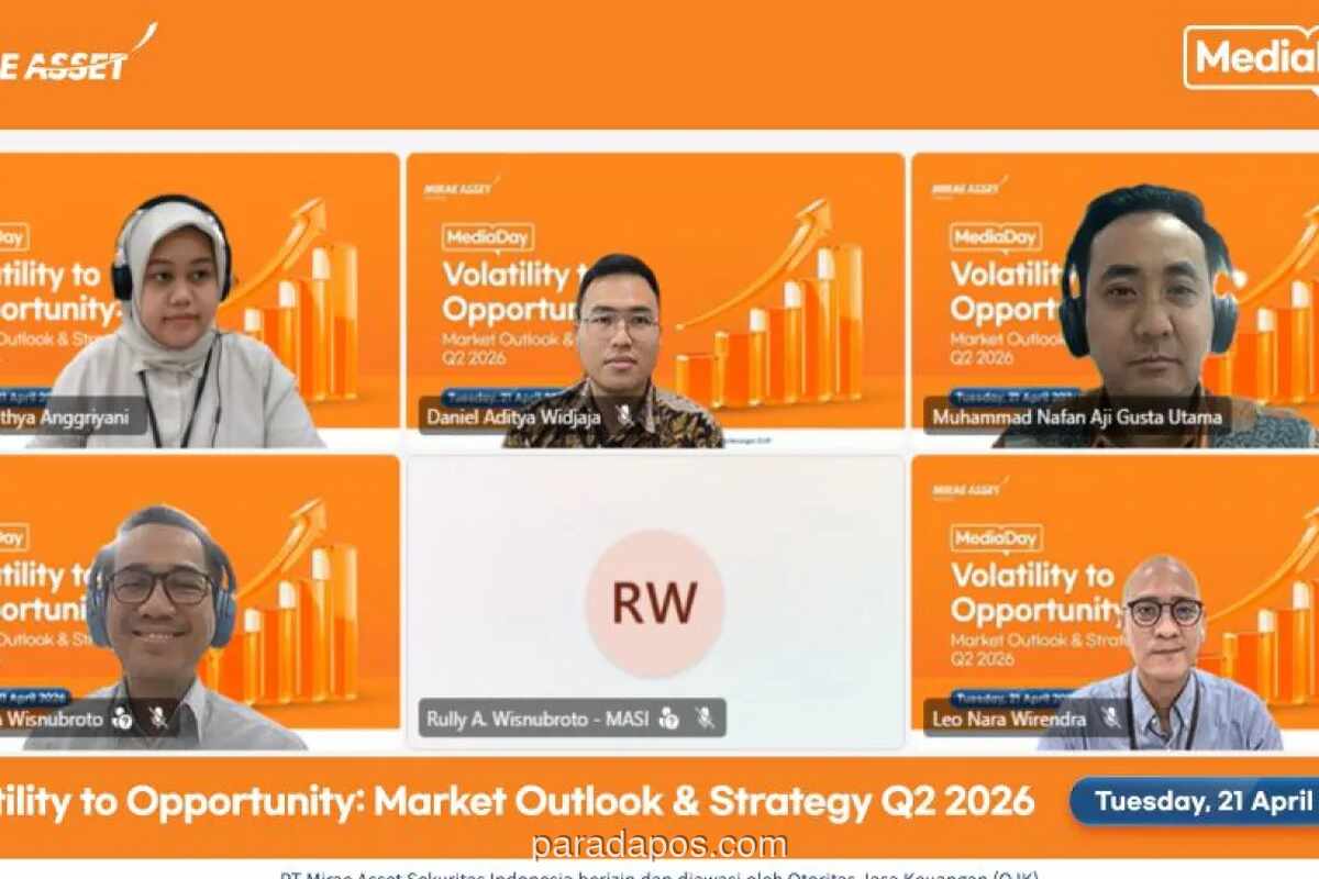 Mirae Asset Proyeksikan Ekonomi Indonesia Tumbuh 5% pada 2026