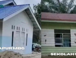 Video Viral Soroti Kontras Bangunan Megah SPPG dan Sekolah Kayu di Riau
