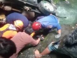 Dua Tewas dalam Kecelakaan Mobil Terjun ke Jurang 60 Meter di Minahasa Selatan