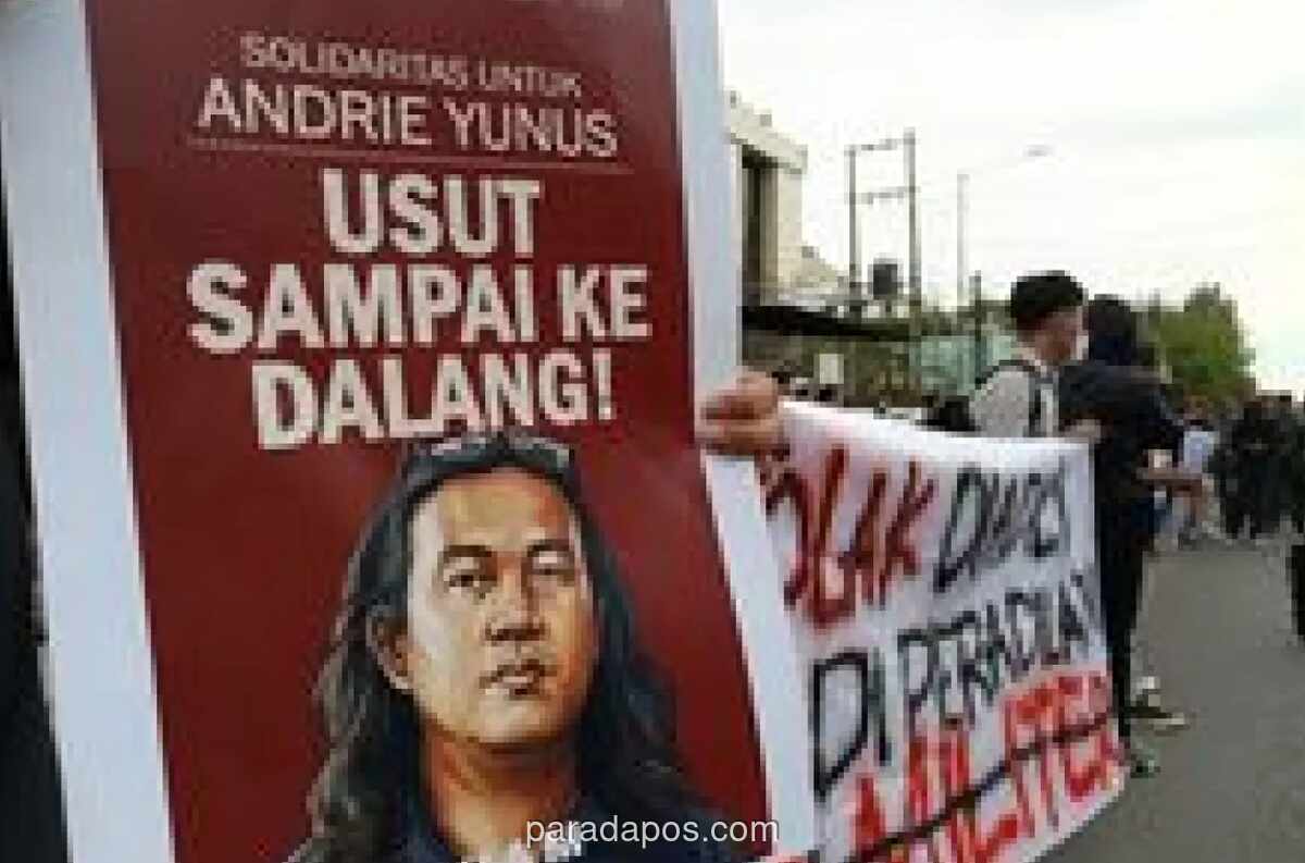 Kontras Nyatakan Mosi Tidak Percaya terhadap Peradilan Militer dalam Kasus Penyiran Air Keras